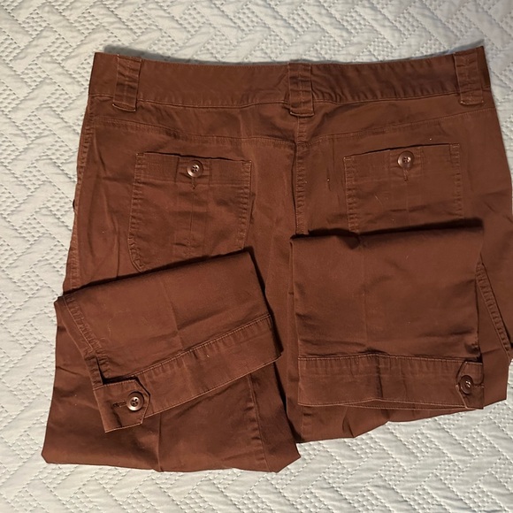 Kim Rogers brown size 16 capri - Picture 3 of 3